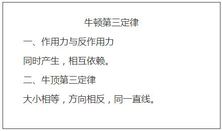 四川教师资格证中学面试：《牛顿第三定律》教案