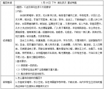 2018上半年初中语文教师资格面试真题:《送东阳马生序》