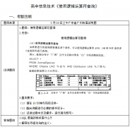 2018上半年高中信息技术教师资格证面试真题:使用逻辑运算符查询