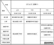 2020上半年四川省中小学教师资格考试（笔试）公告